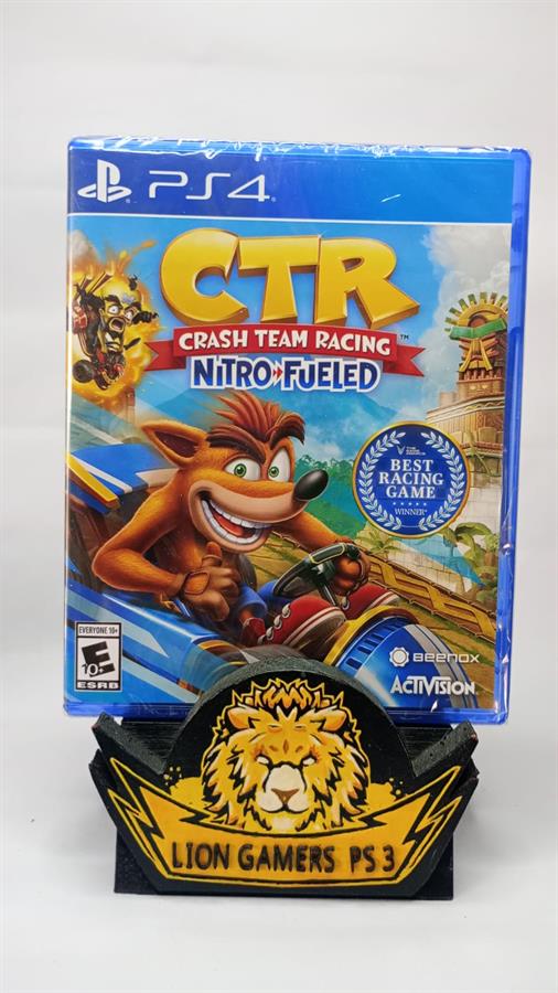 CRASH TEAM RACING NITRO FUELED PS4 FISICO SELLADO