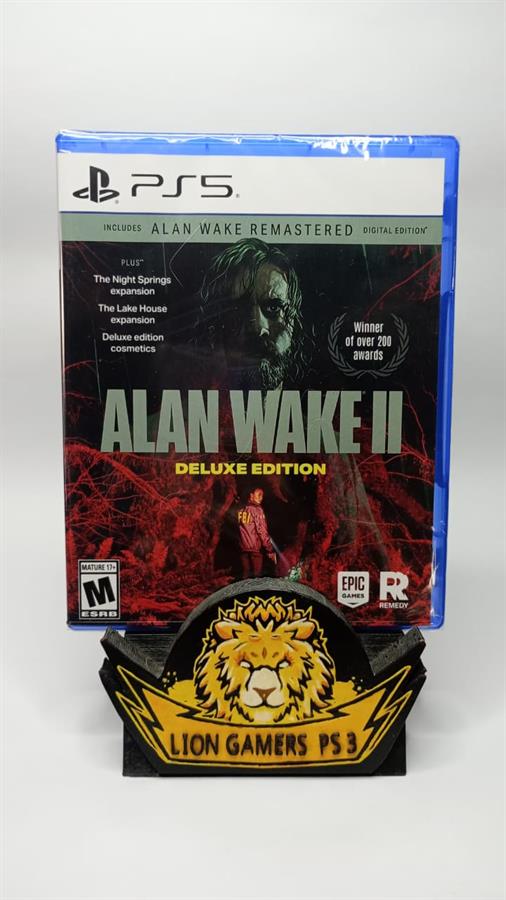 ALAN WAKE 2 EDICIÓN DELUXE PS5 FISICO SELLADO