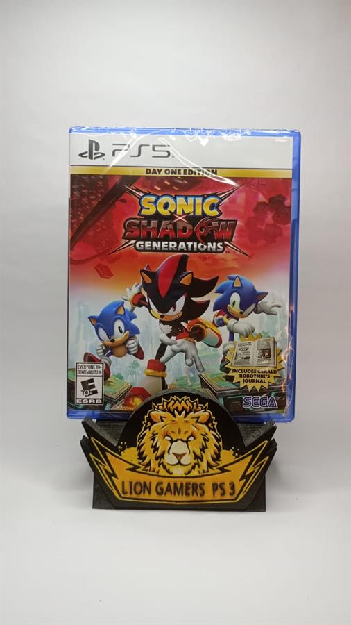 SONIC SHADOW GENERATIONS DIA UNO PS5 FISICO SELLADO
