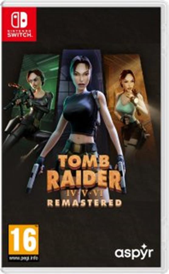 TOMB RAIDER IV - V - VI REMASTERED NSW FISICO SELLADO