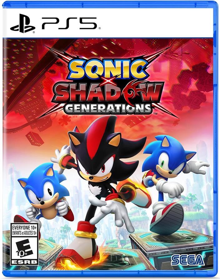 SONIC SHADOW GENERATIONS DIA UNO PS5 FISICO SELLADO