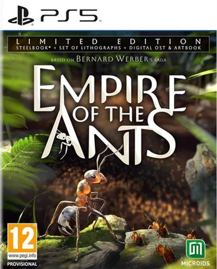 EMPIRE OF THE ANTS EDICIÓN STEELBOOK PS5 FISICO SELLADO (EUR)