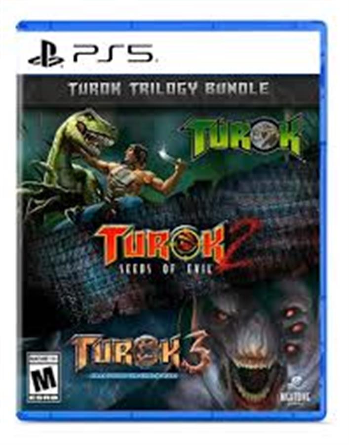 TUROK TRILOGY BUNDLE PS5 FISICO SELLADO