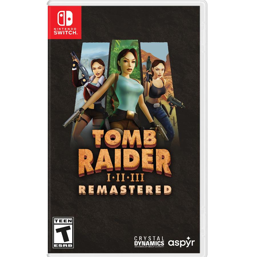 TOMB RAIDER I-II-III REMASTERED NW FISICO SELLADO