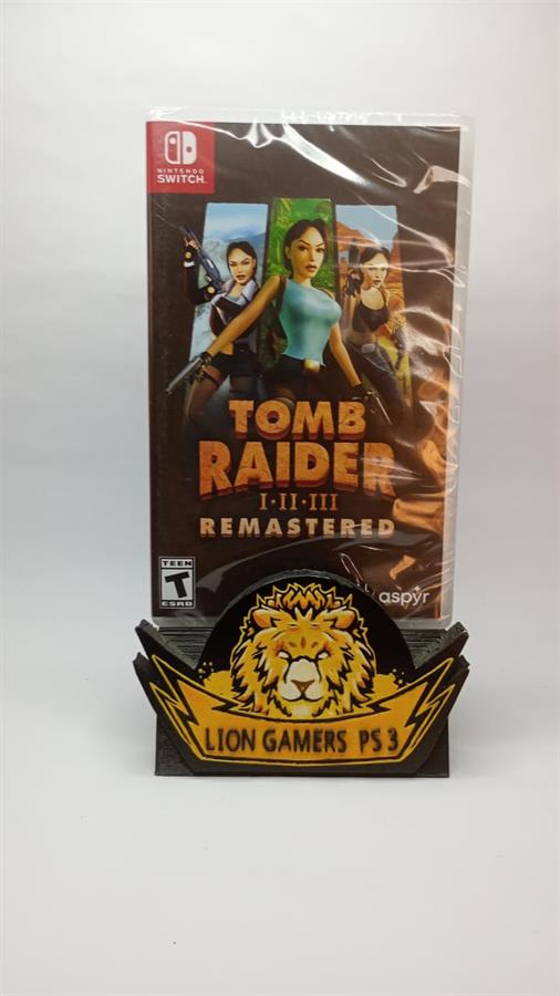 TOMB RAIDER I-II-III REMASTERED NW FISICO SELLADO