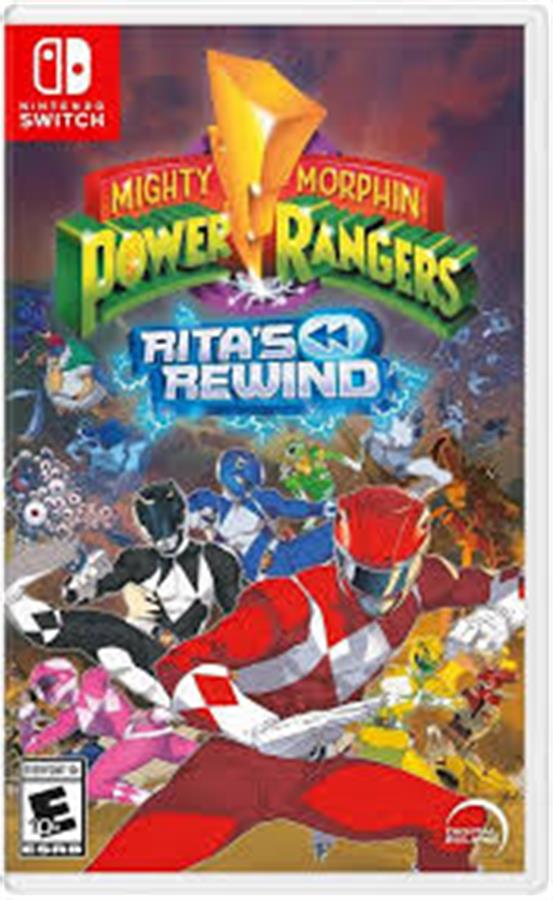 MIGHTY POWER RANGERS RITA'S REWIND NSW FISICO SELLADO