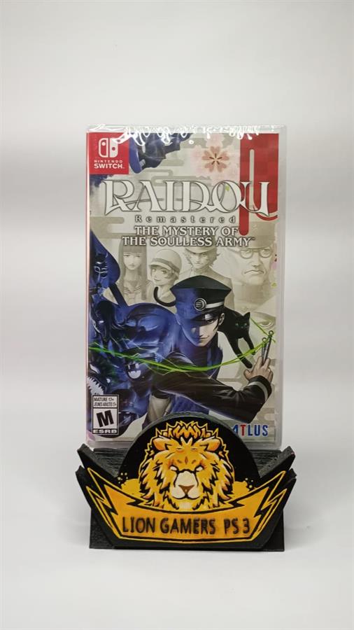 RAIDOU REMASTERED: THE MYSTERY OF THE SOULLESS ARMY NSW FISICO SELLADO