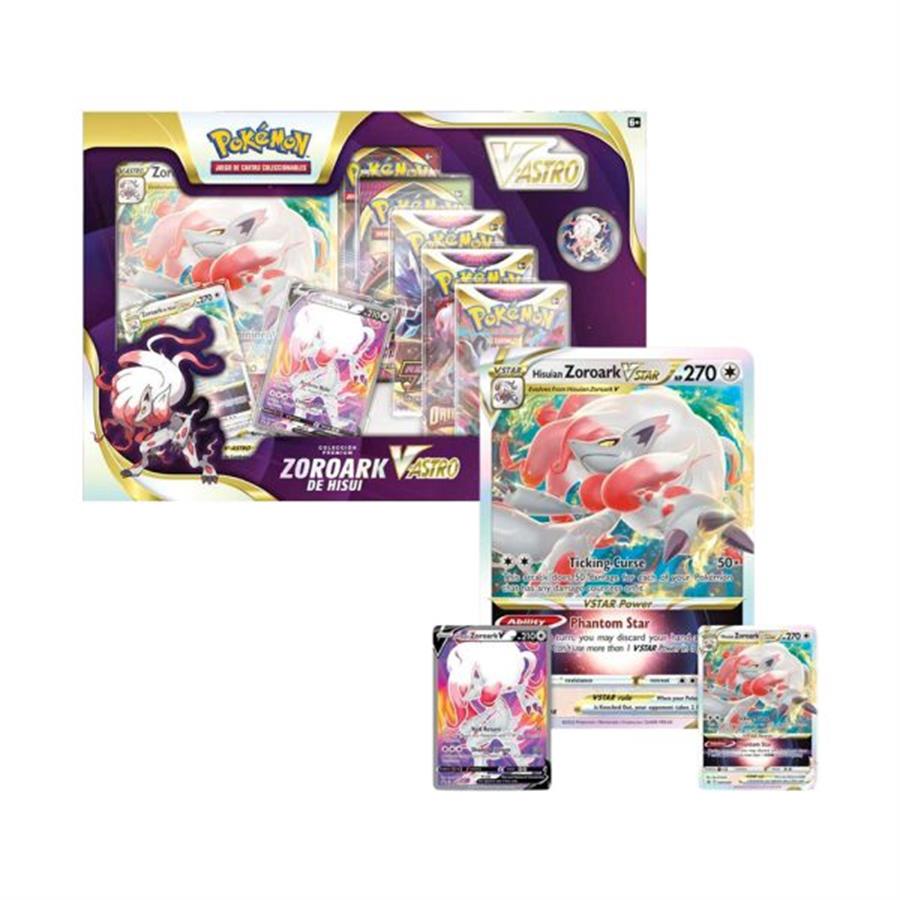 TCG HISUIAN ZOROARK V-ASTRO (ESPAÑOL)