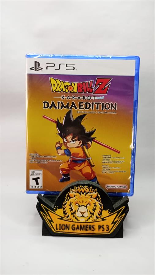 DRAGON BALL Z KAKAROT DAIMA EDITION PS5 FISICO SELLADO