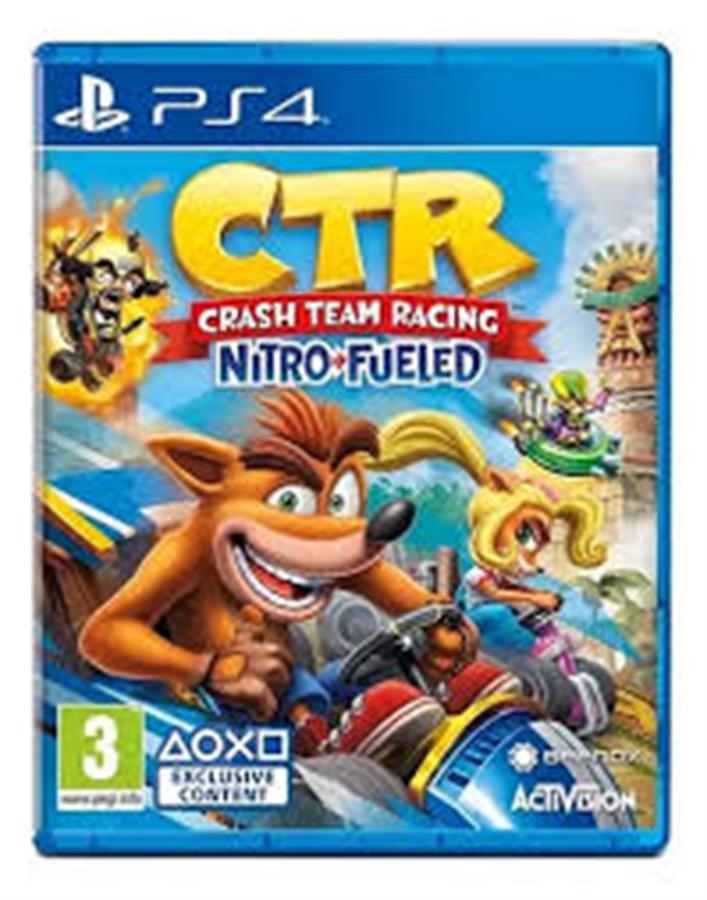 CRASH TEAM RACING NITRO FUELED PS4 FISICO SELLADO