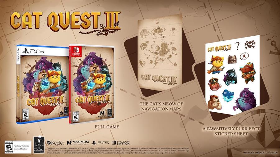 CAT QUEST 3 NSW FISICO SELLADO
