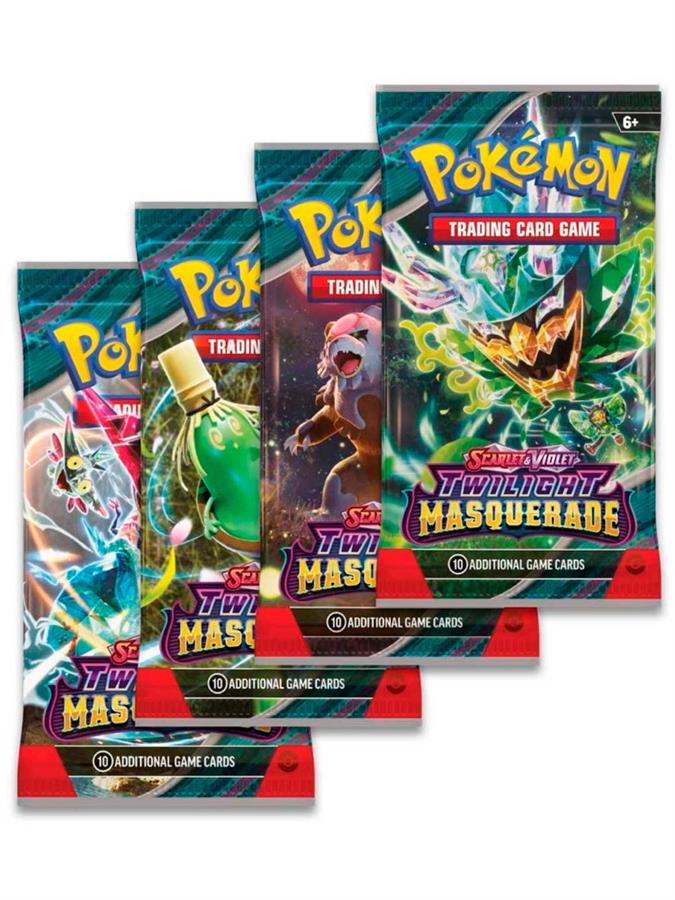 CARTAS POKEMON TCG TWILIGHT MASQUERADE SOBRE