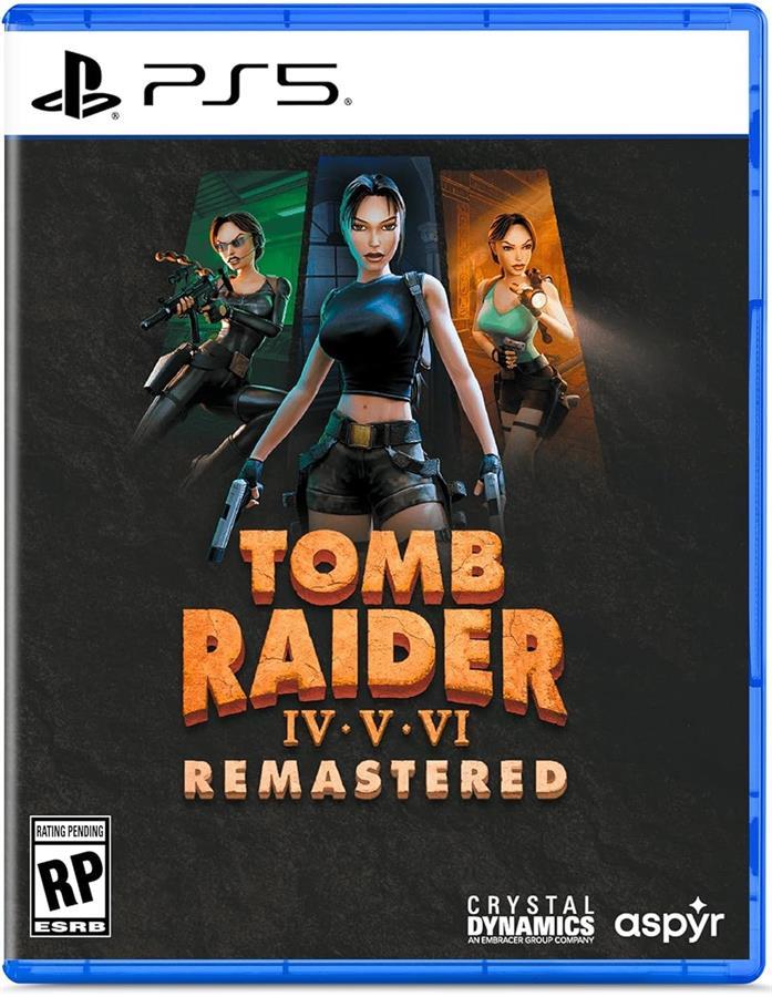 TOMB RAIDER IV - V - VI REMASTERIZADO PS5 FISICO SELLADO