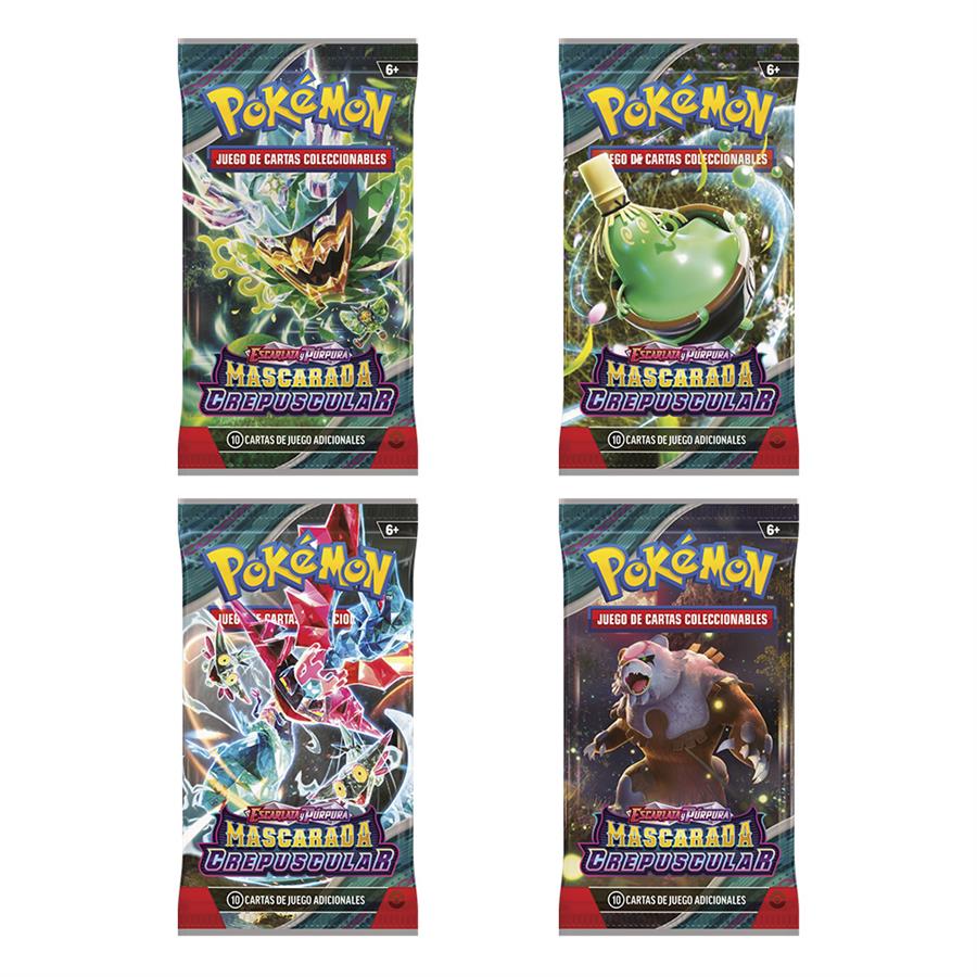 CARTAS POKEMON TCG TWILIGHT MASQUERADE SOBRE