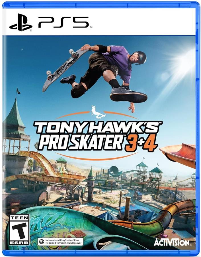 TONY HAWK'S PRO SKATER 3 + 4 REMASTERED PS5 FISICO SELLADO
