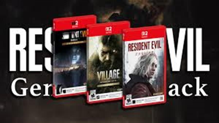 RESIDENT EVIL GENERATION PACK NINTENDO SWITCH 2 FISICO SELLADO