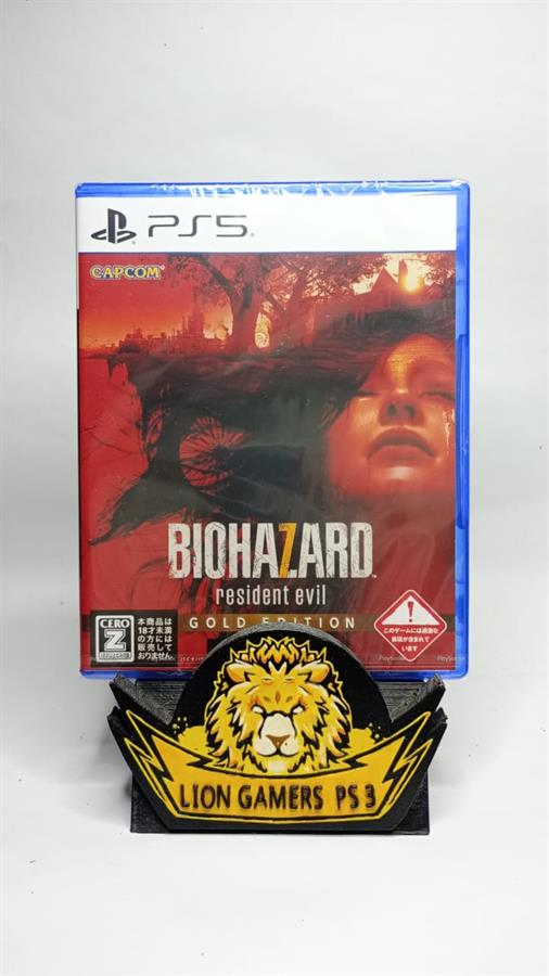 RESIDENT EVIL: BIOHAZARD  GOLD EDITION "VERSION Z"(JAPONES) PS5 FISICO SELLADO