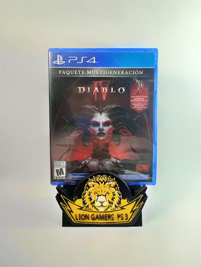 DIABLO IV  PS4 FISICO SELLADO + DLC