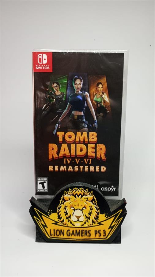 TOMB RAIDER IV - V - VI REMASTERED NSW FISICO SELLADO