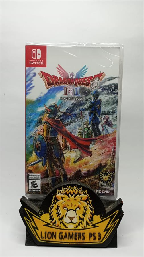 DRAGON QUEST I & II HD-2D REMAKE NSW FISICO SELLADO