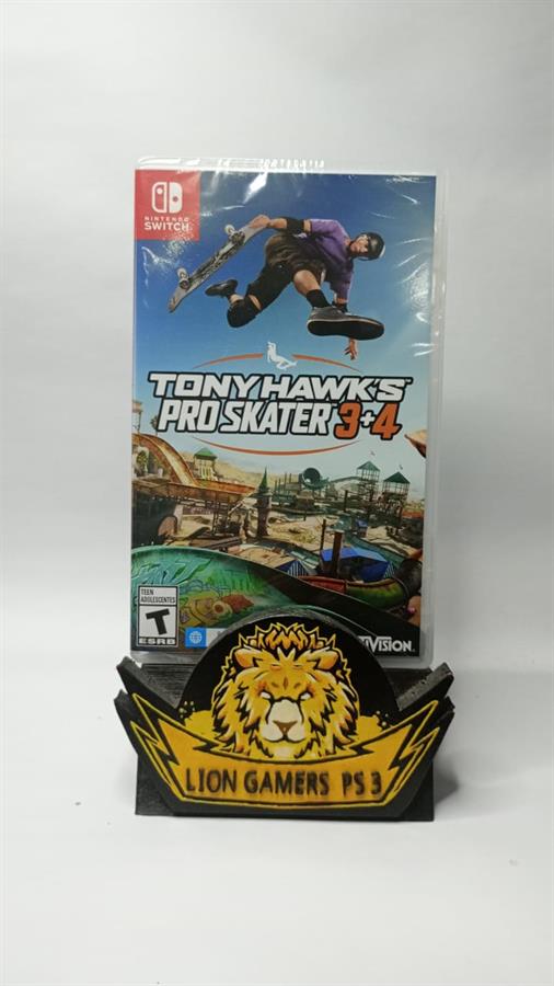 TONY HAWK'S PRO SKATER 3 + 4 REMASTERED NSW FISICO SELLADO